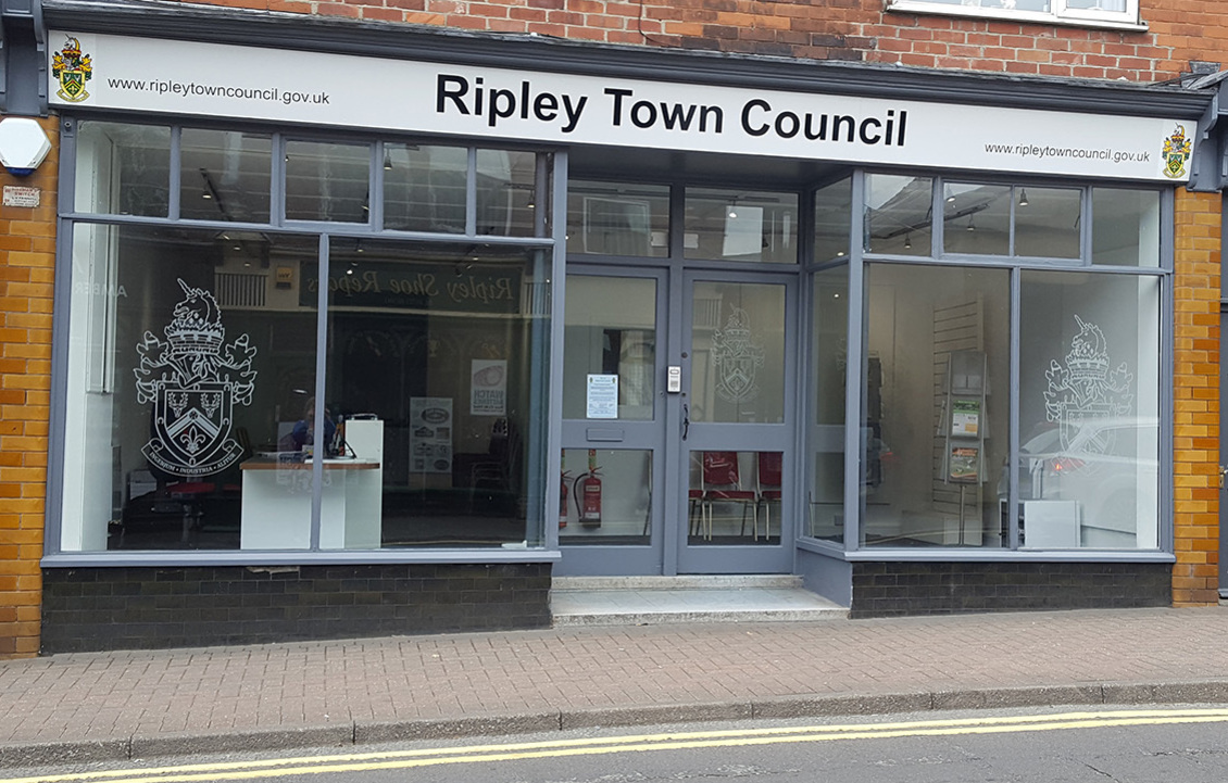 Ripley Town Council office Grosvenor Road