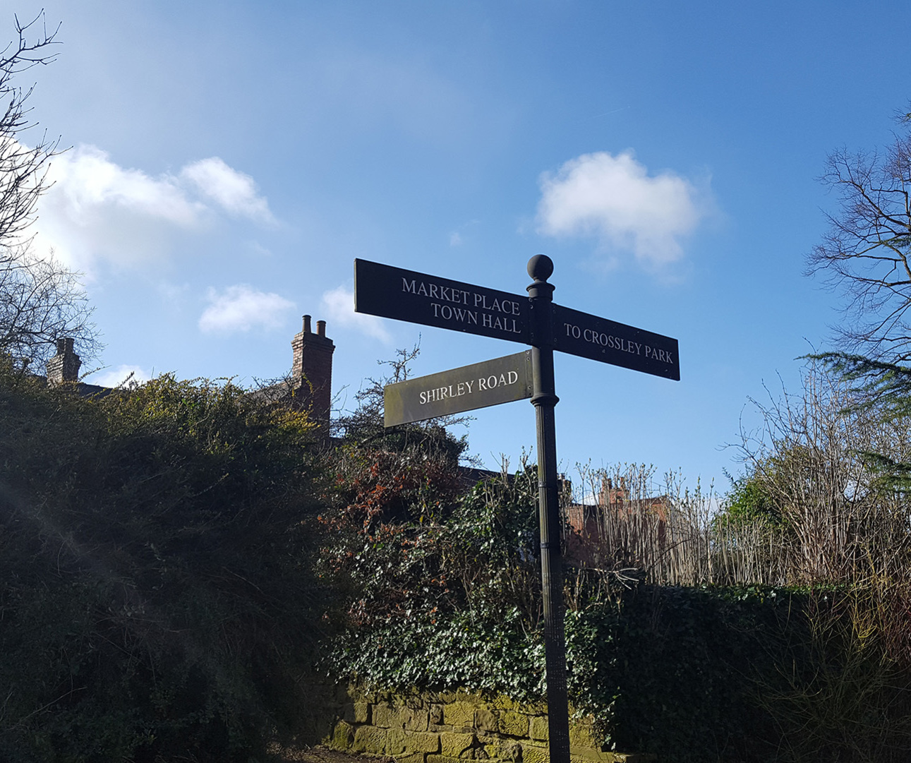 Ripley signpost